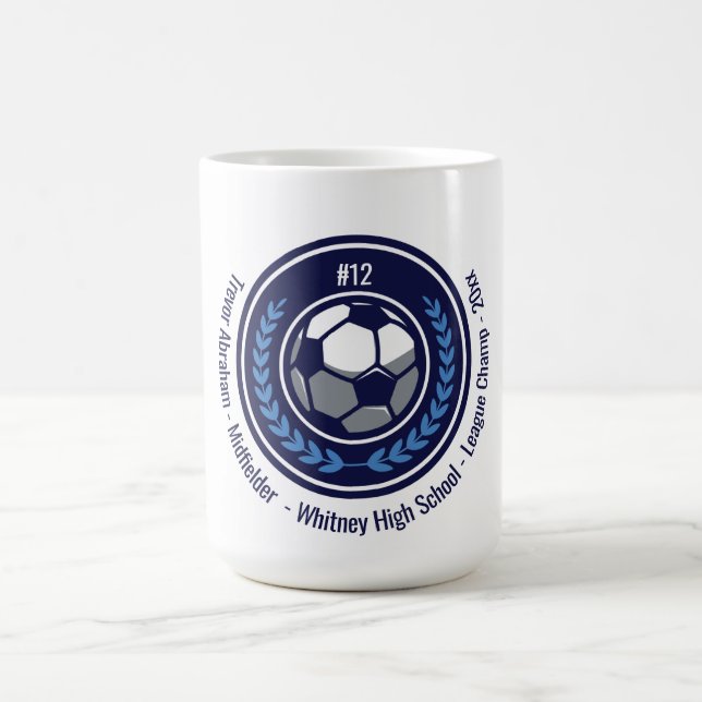 Fotbollsklubben Monogram Kaffemugg (Center)