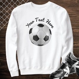 Fotbollsklubben Namn enkel, minimalistisk skrift T Shirt
