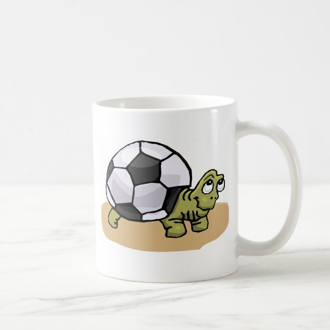 Fotbollsköldpadda Kaffemugg (Höger)