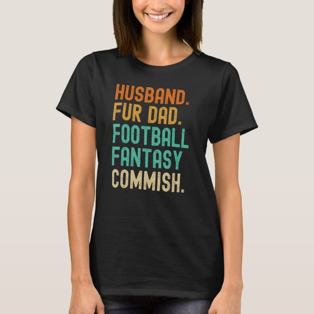 Fotbollskommissionen make Pappa i Päls T Shirt (Framsida)