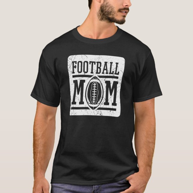 Fotbollskon Mamma Mamma T Shirt (Framsida)