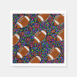 Fotbollskonst Pappersservett