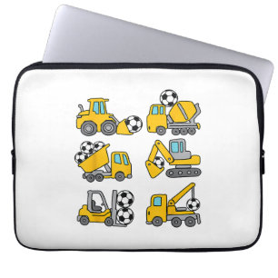 Fotbollskonstruktion för fotbollen Soccer Ball Kid Laptop Fodral