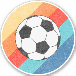 Fotbollskonstruktion på färglös baksida klistermärken