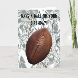 Fotbollskort Boll Metall Kort