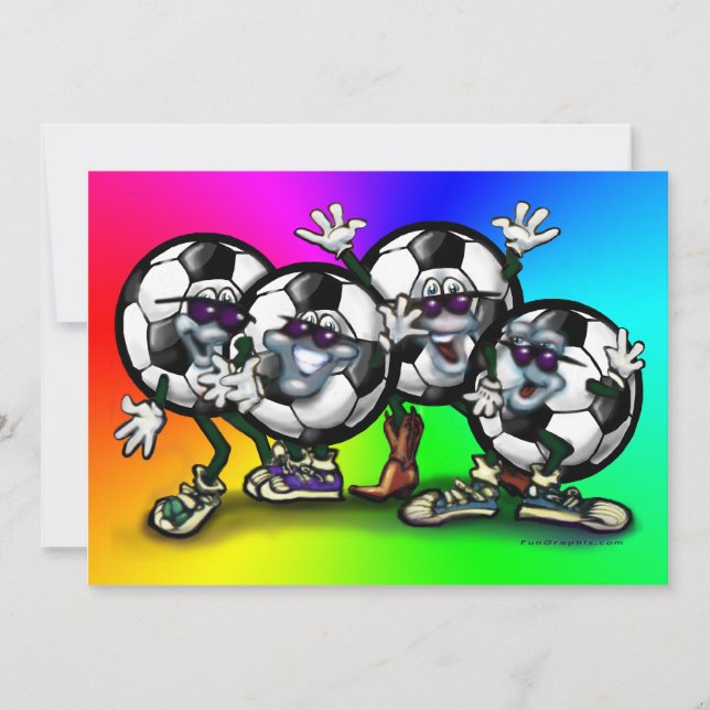Fotbollskort Gang Rainbow Card (Framsida)