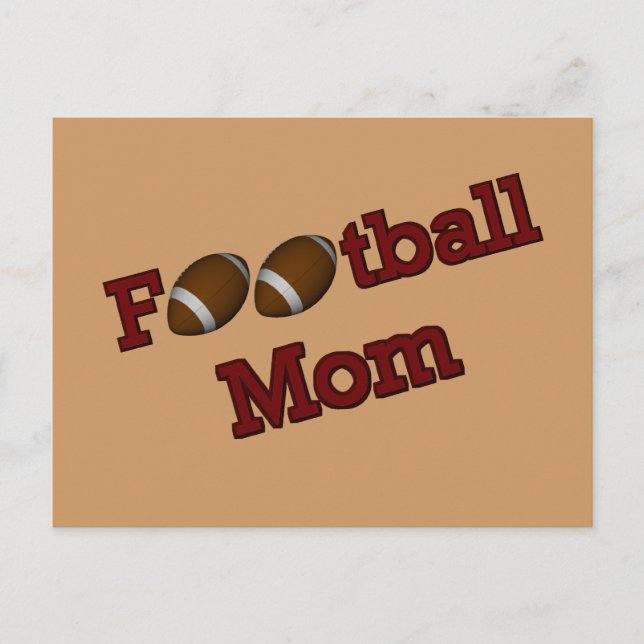 Fotbollskort Mamma Vykort (Framsida)