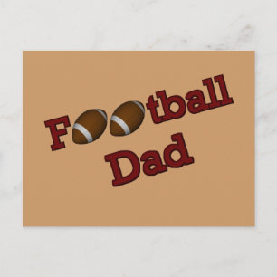 Fotbollskort Pappa Vykort