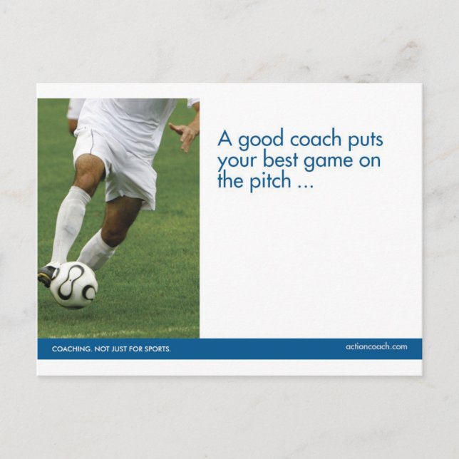 Fotbollskort Vykort (Framsida)