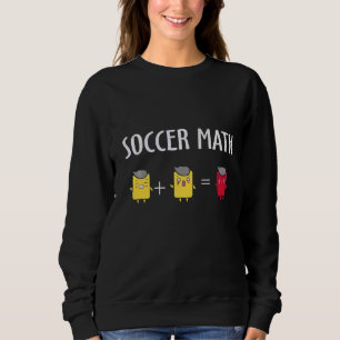 Fotbollskortet för matematik och Gult är lika med T Shirt