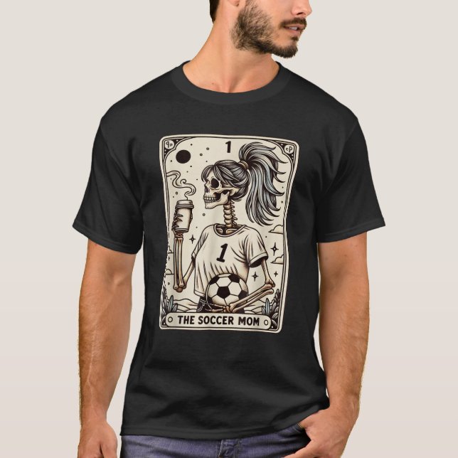Fotbollskortet Mamma T Shirt (Framsida)