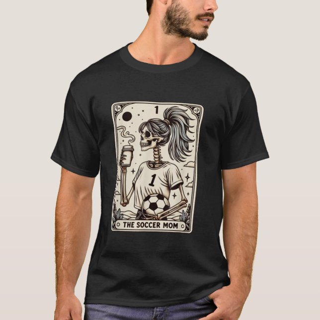 Fotbollskortet Mamma T Shirt (Framsida)