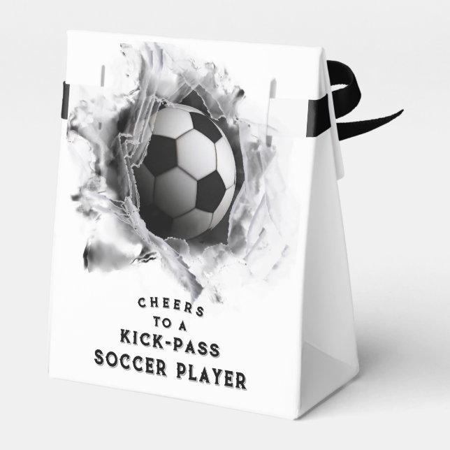 Fotbollslag presentlåda (Baksidan Sidan)