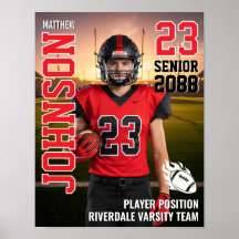 Fotbollslag Senior MVP Spelare Foto Present Sport