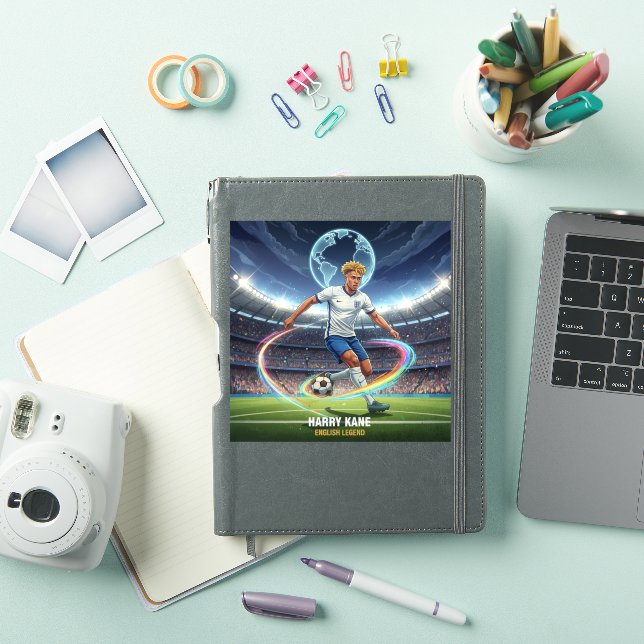 Fotbollslegend Action Notebook Klistermärken (iPad skal)