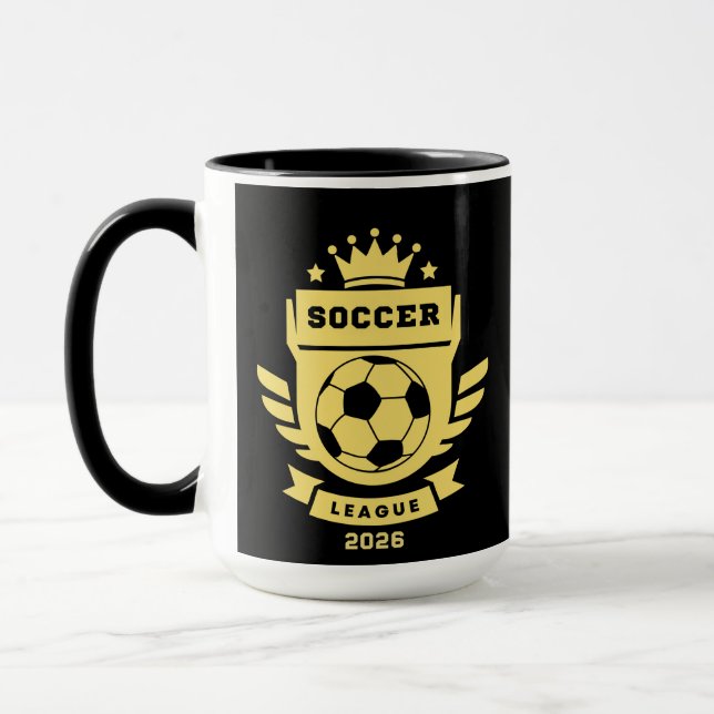 Fotbollsliga 2026 mugg (Vänster)