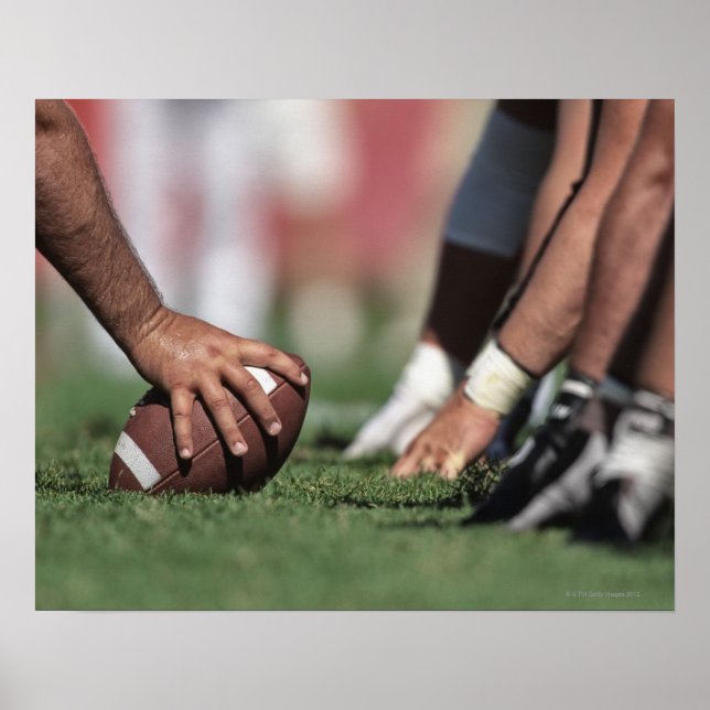 Fotbollslinje för manskap poster (Framsidan)