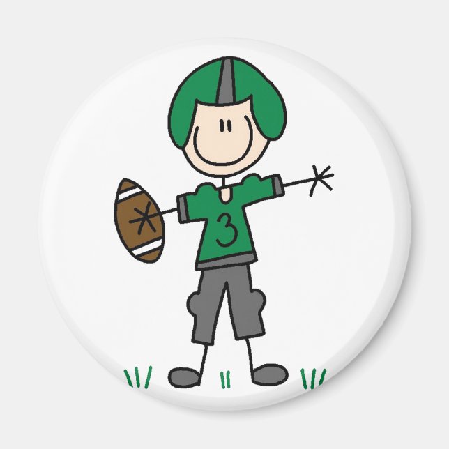 Fotbollsmagnet för idrott magnet (Framsidan)