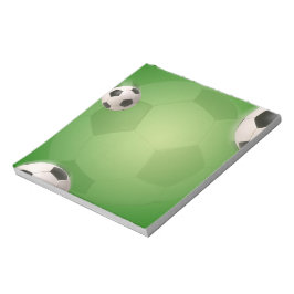 Fotbollsmål för fotboll - Anteckningsblock