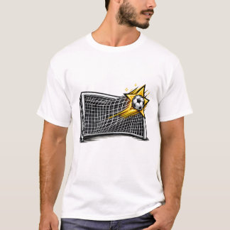 Fotbollsmål Grafik | Fotbollsspelare Sport Gi T Shirt
