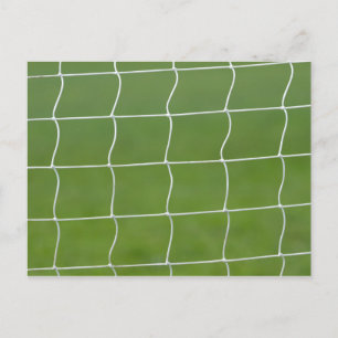 Fotbollsmål - Net Vykort