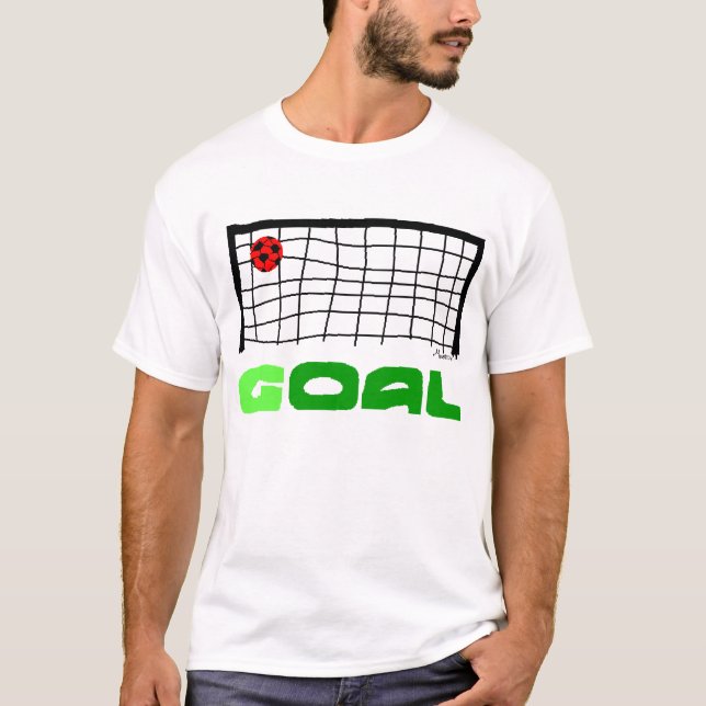Fotbollsmål T-shirt (Framsida)