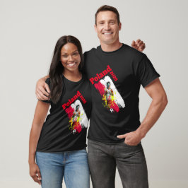 Fotbollsmålet Firande Polen Flagga 2025 T Shirt