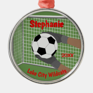 Fotbollsmålets Personlig Ornament