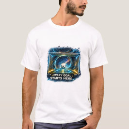 Fotbollsmålportal | Varje Mål Börjar Här Design T Shirt