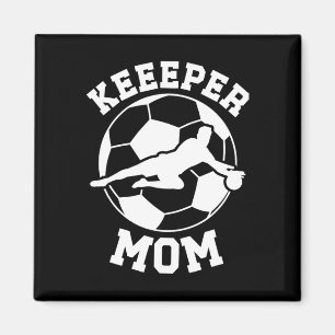 Fotbollsmålvakt mamma till en fotbollsmålvakt mamm magnet