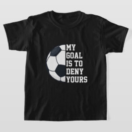 Fotbollsmålvaktspresenter Målvakt Sport Barn T-Shi T Shirt