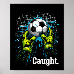Fotbollsmålvaktströja för barn pojkar - Myth Caugh Poster