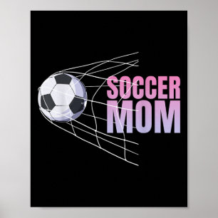 Fotbollsmamma fotboll sport fotbollsspelare fotbol poster