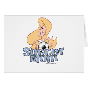 Fotbollsmamma Hälsningskort