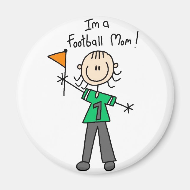 Fotbollsmamma Magnet (Framsidan)