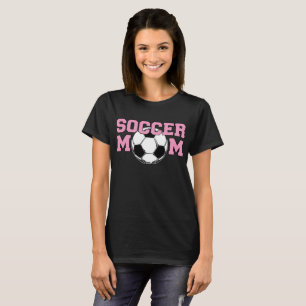 Fotbollsmamma - Rosa T-shirt