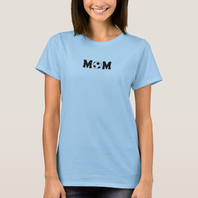 Fotbollsmamma T Shirt (Framsida)