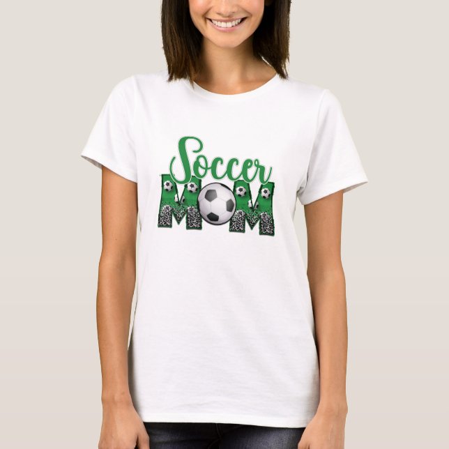 fotbollsmamma t shirt (Framsida)