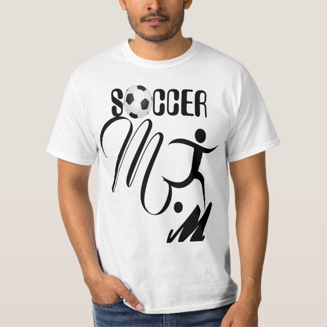 Fotbollsmamma T Shirt (Framsida)