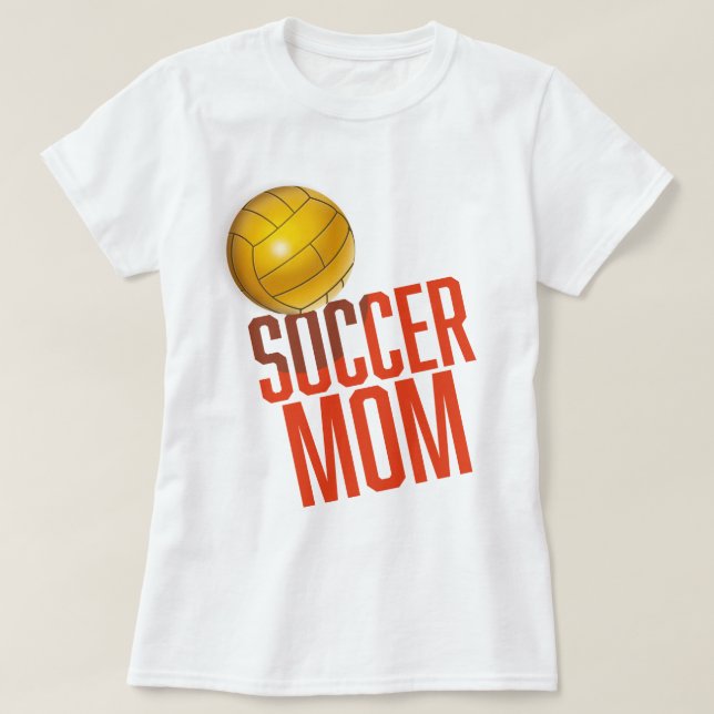 Fotbollsmamma T Shirt (Design framsida)