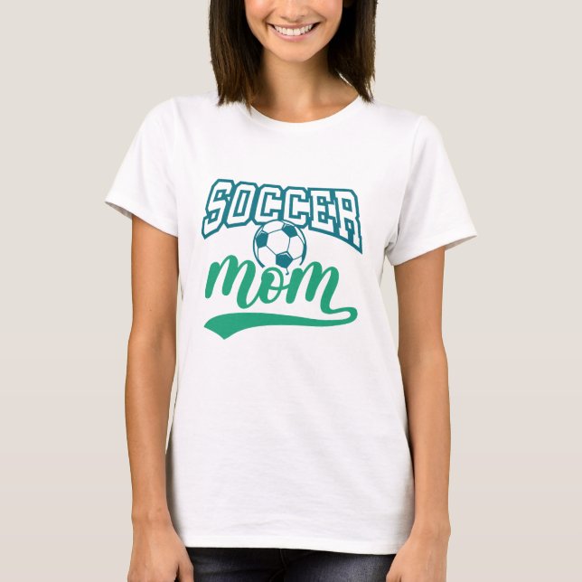 Fotbollsmamma T Shirt (Framsida)