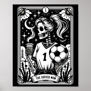 Fotbollsmamma Tarotkort _1  Poster