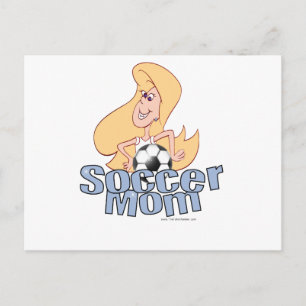 Fotbollsmamma Vykort