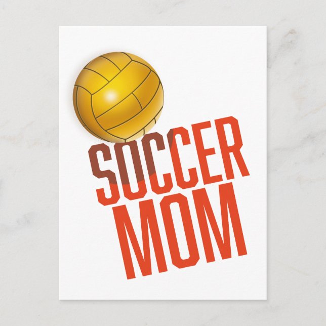 Fotbollsmamma Vykort (Framsida)