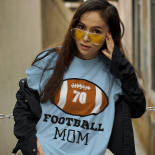 Fotbollsmammas tröjnummer t-shirt