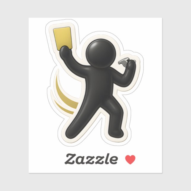 Fotbollsmärke Klistermärken (Ark)