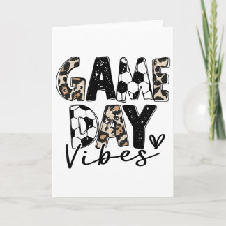 Fotbollsmatch Dagens Vibbar För Kvinnor Mamma Fotb Kort