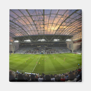 Fotbollsmatch, Forsyth Barr Stadium, Dunedin Magnet
