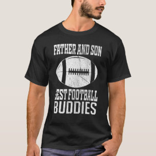 Fotbollsmatchen Far och Son Best Football Buddies T Shirt