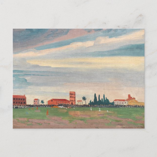 Fotbollsmatchning i Collioure | James Dickson Inne Vykort (Framsida)